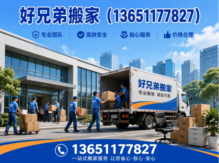 顺义区居民搬家展示图